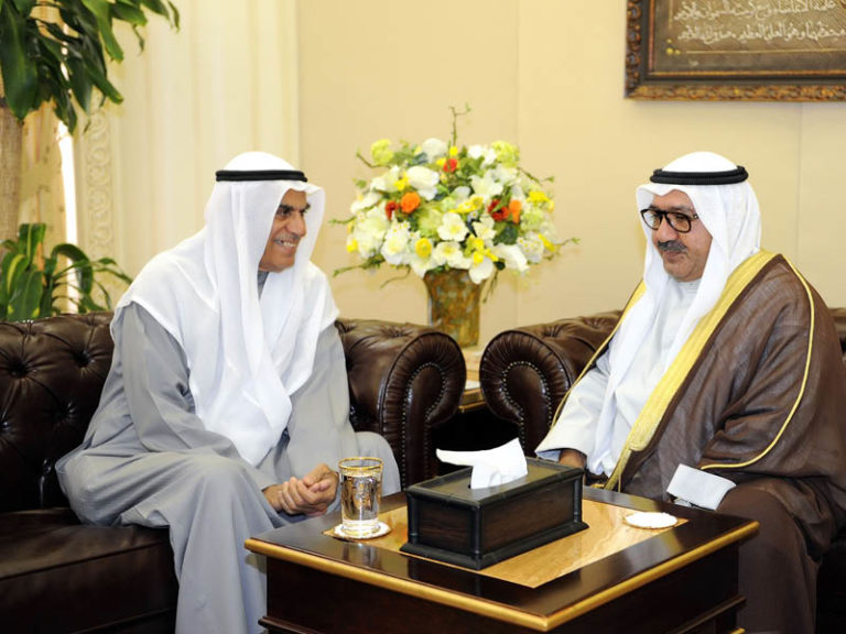 With the Honorable Ahmed AbdulAziz al-Sadoun, Speaker of the Kuwait National Assembly